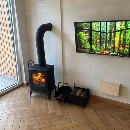 Dom Na Brzegu Ciszy Sauna, Balia *