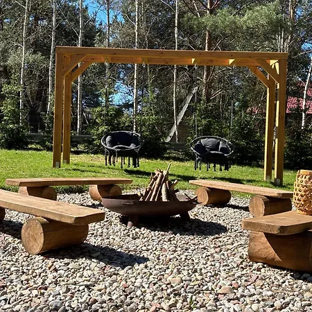 Hébergement de vacances Dom Na Brzegu Ciszy Sauna, Balia